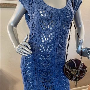 Sweater Dress Blue